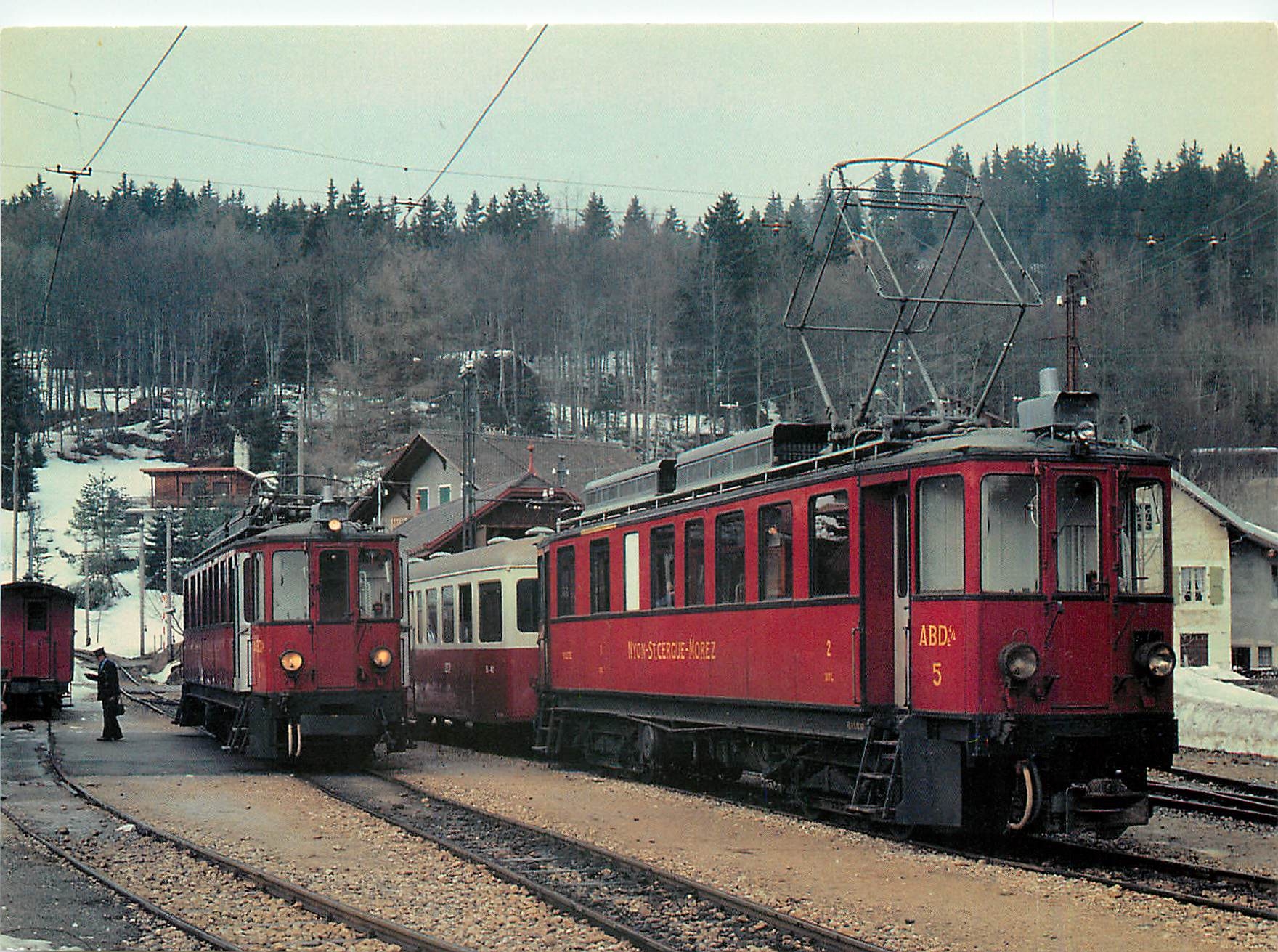 CPM Nyon St Cergue Morez Bahn 
