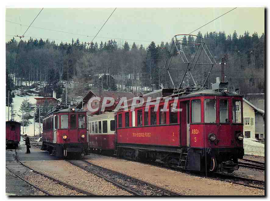 CPM Nyon St Cergue Morez Bahn 