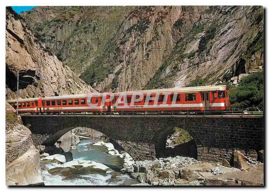 CPM Furka Oberalp Bahn Teufelsbrucke