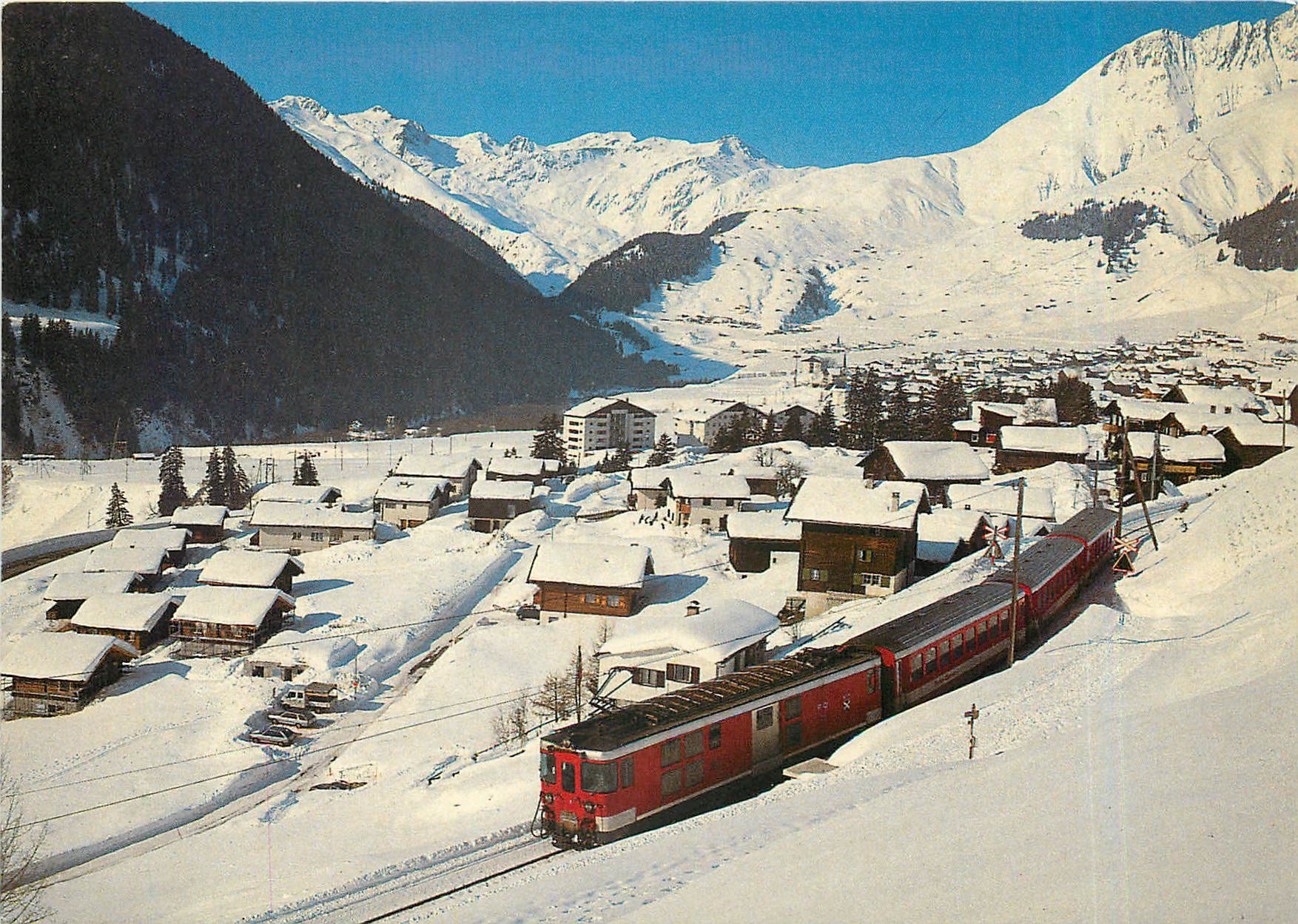 CPM Sendrun Bugnei gegen das Skigebiet von Milz und den Oberalp Pass