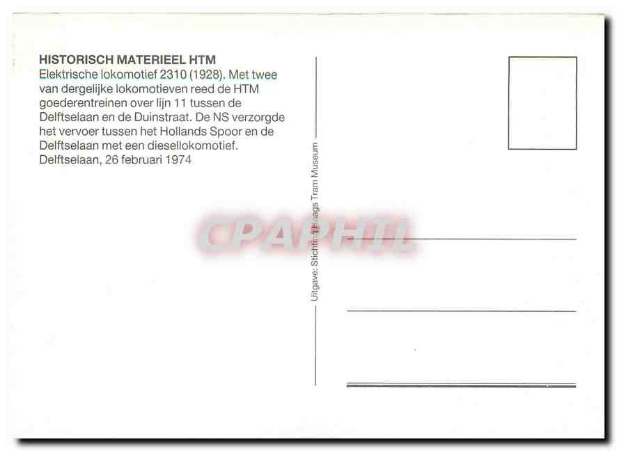 CPM Historisch Materieel  — Back