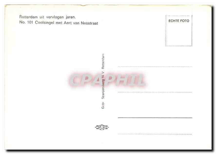 CPM Rotterdam  — Rückseite