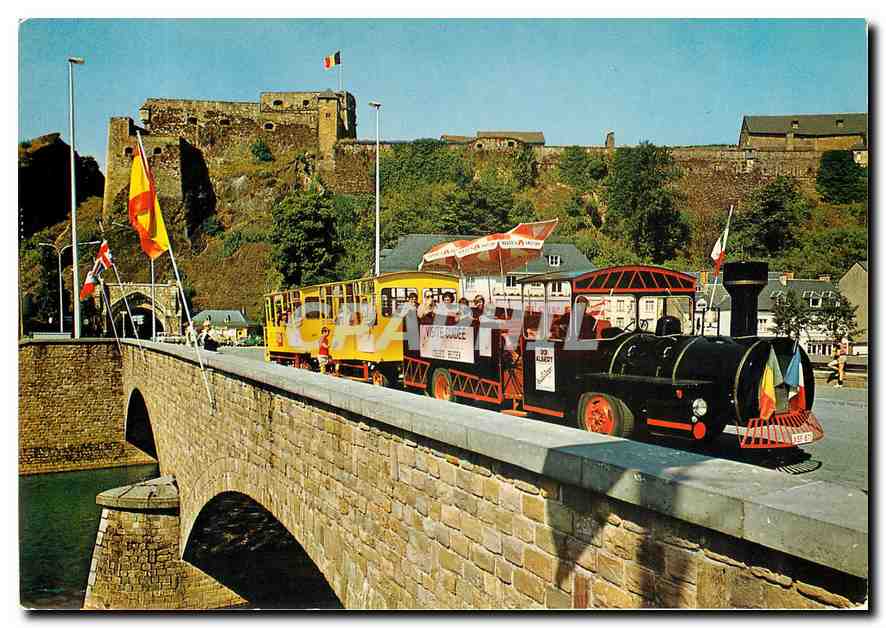 CPM Bouillon sur Semois Le Petit Train 