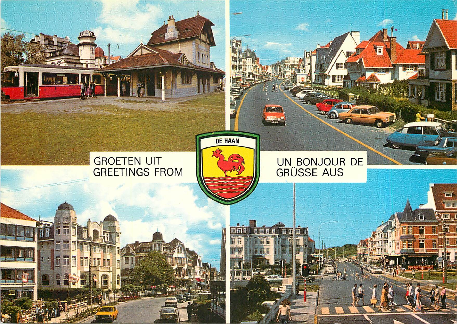 CPM Greetings from Grusse Aus De Haan