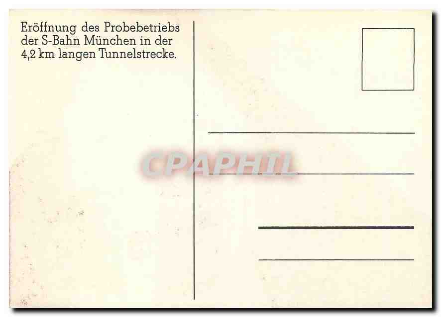 CPM Munchen S Bahn — Verso
