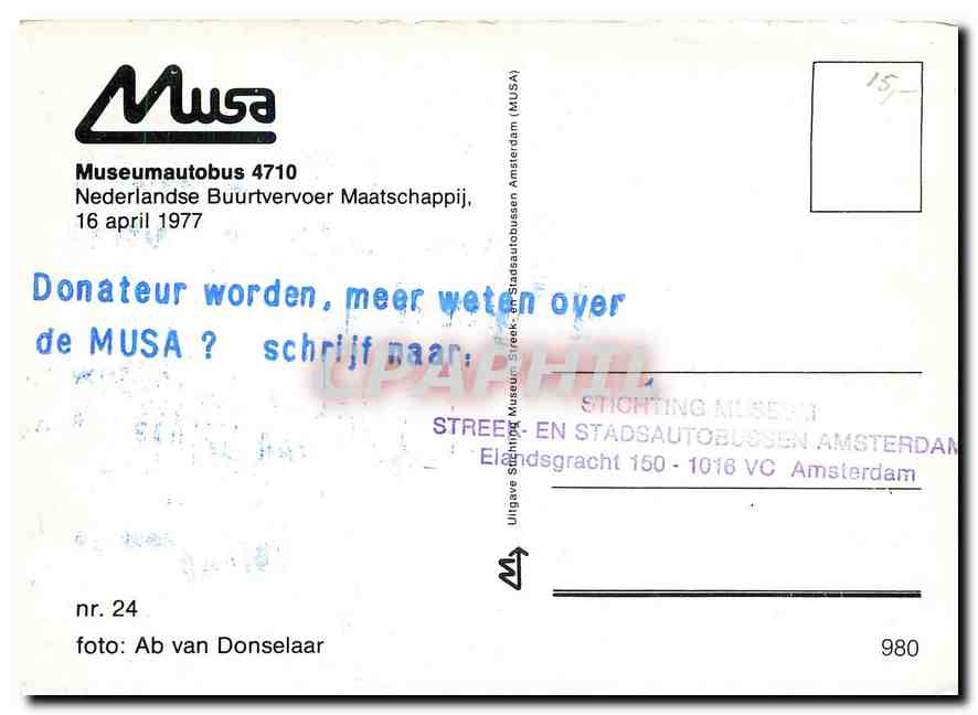 CPM Maatschappij MUSA — Verso