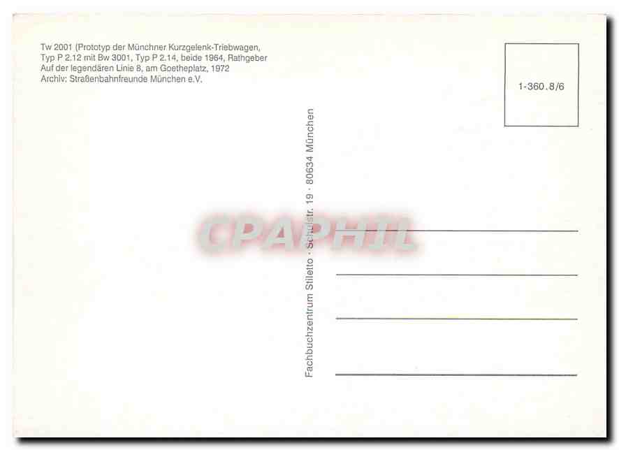 CPM Munchen — Rückseite
