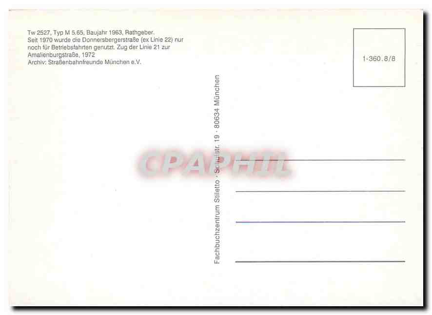 CPM Munchen — Rückseite