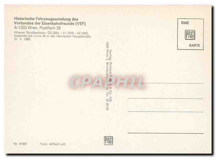 CPM Wien — Rückseite