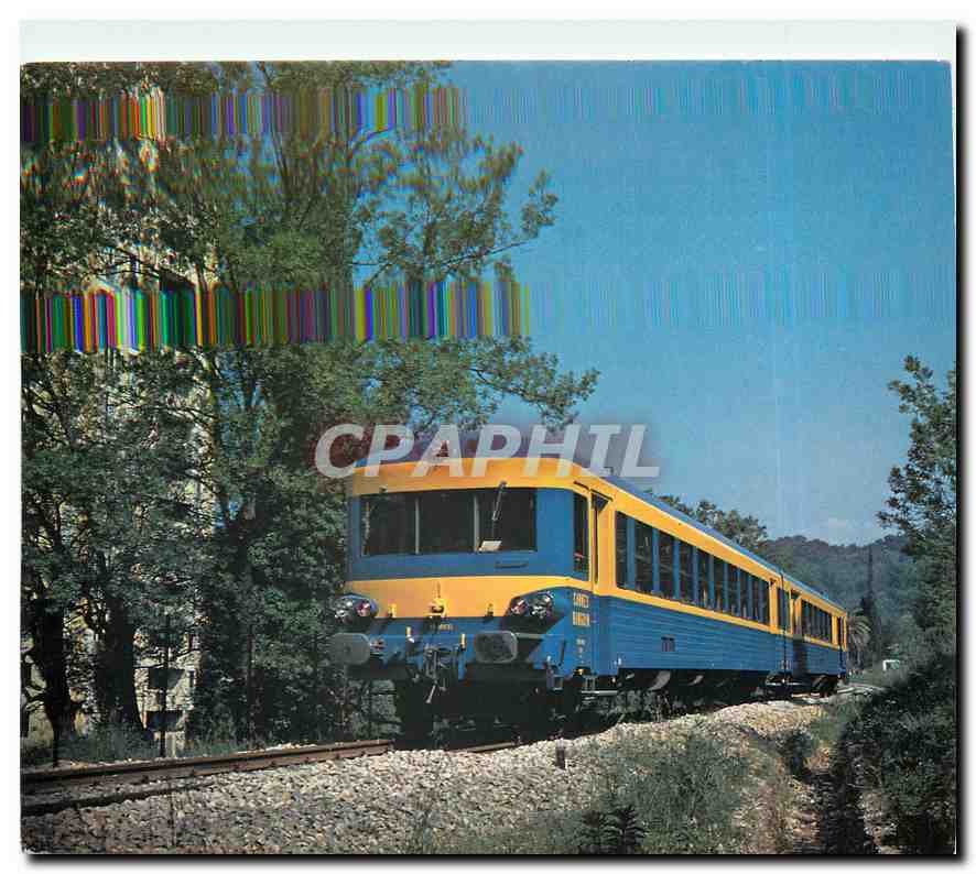 CPM Autorail SITP Cannes Ranguin 