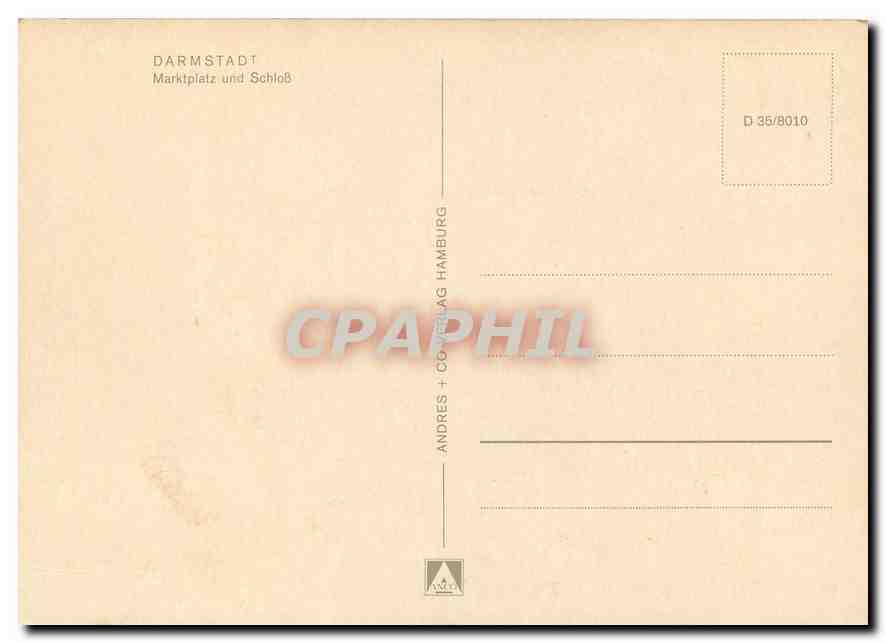 CPM Darmstadt  — Verso