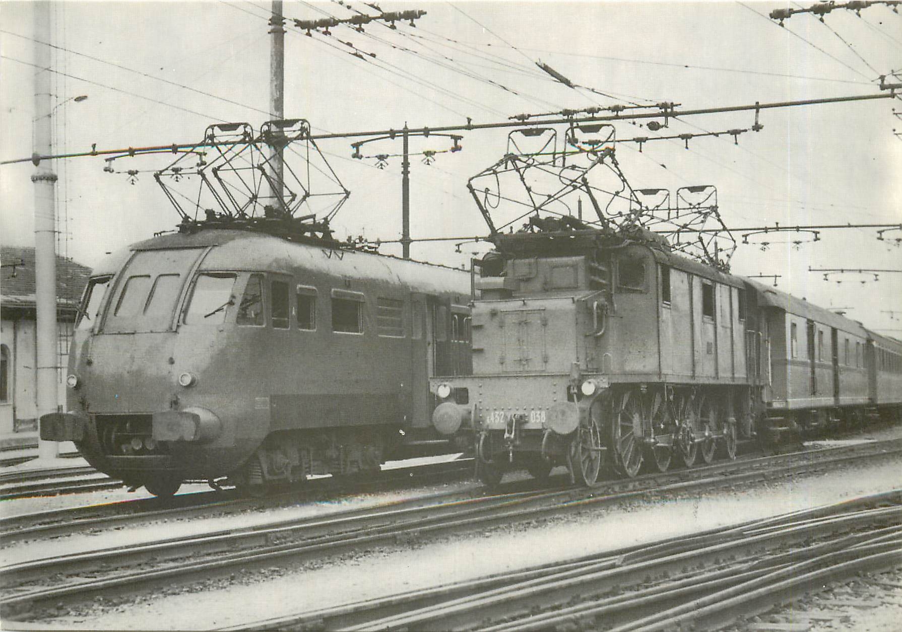 CPM Locomotiva CA Trifase FS Gr E 432 038