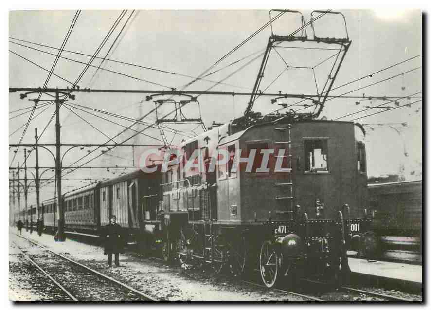 CPM Locomotiva CA Trifase FS Gr E 471 001