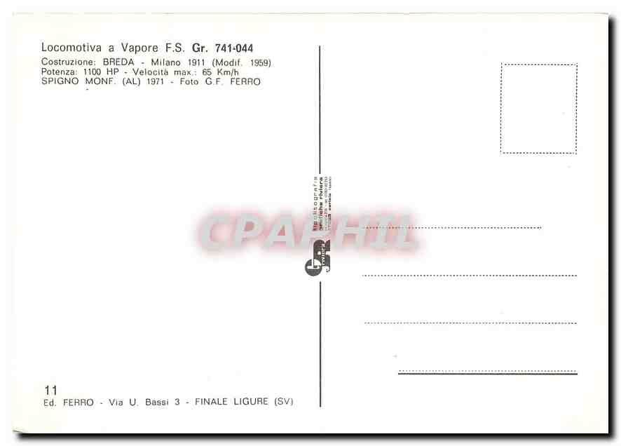 CPM  Gr 741 044 — Back