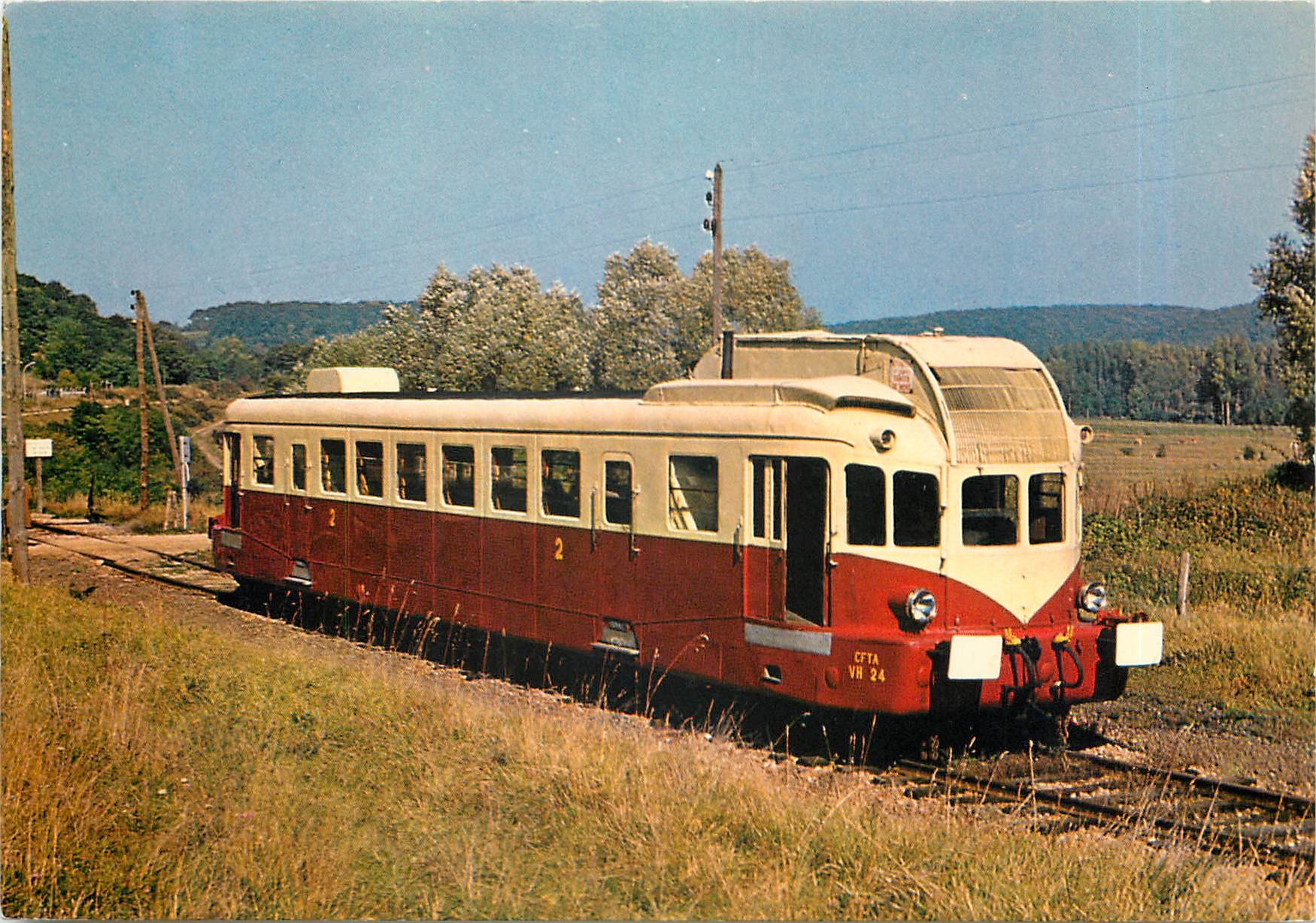 CPM Autorail NH Riviere sous le Bois