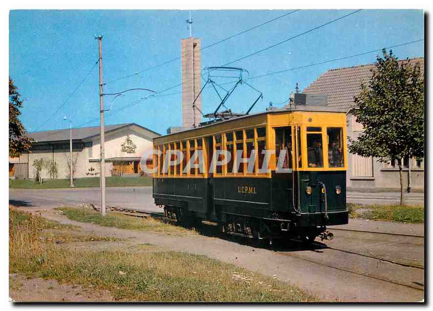 CPM Hagondange Motrice Tramway ex Paris CGPT