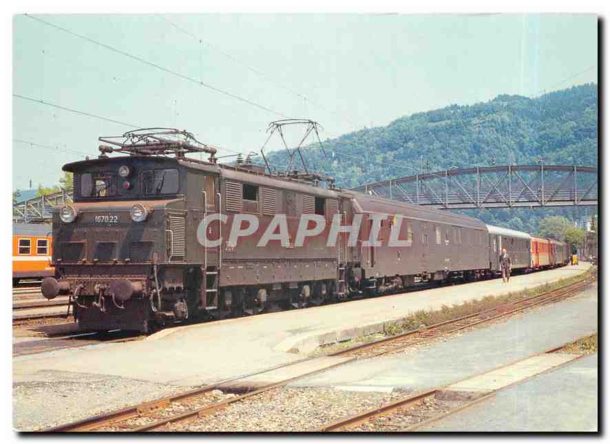 CPM CP 89 0 BB Gare de Bregenz