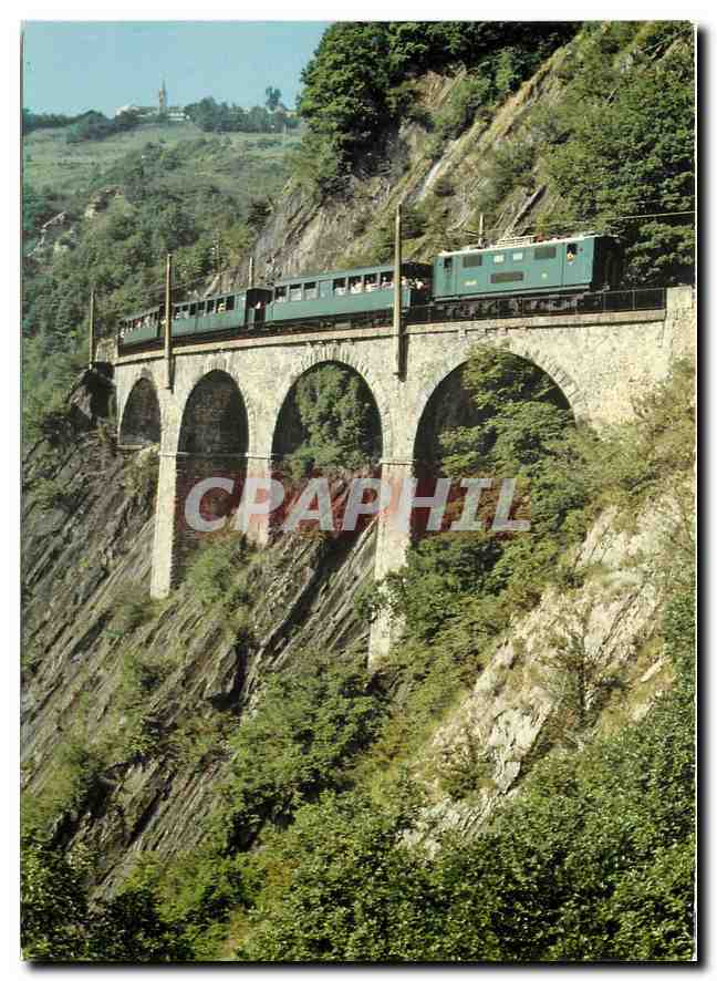 CPM Chemin de fer de la Mure Grenoble St Georges de Commiers Mure Monteynard
