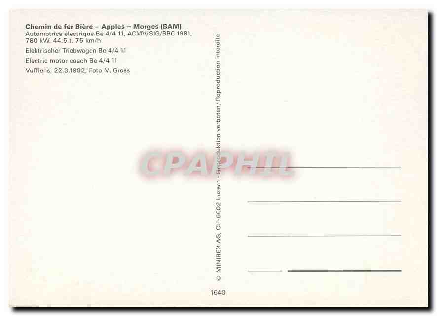 CPM Electric Motor Coach  — Verso