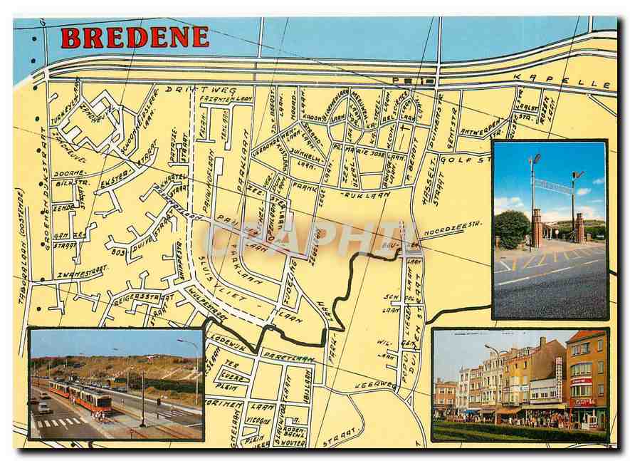 CPM Greetings from Bredene 