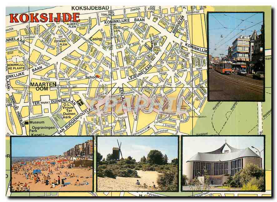 CPM Greetings from Koksijde 