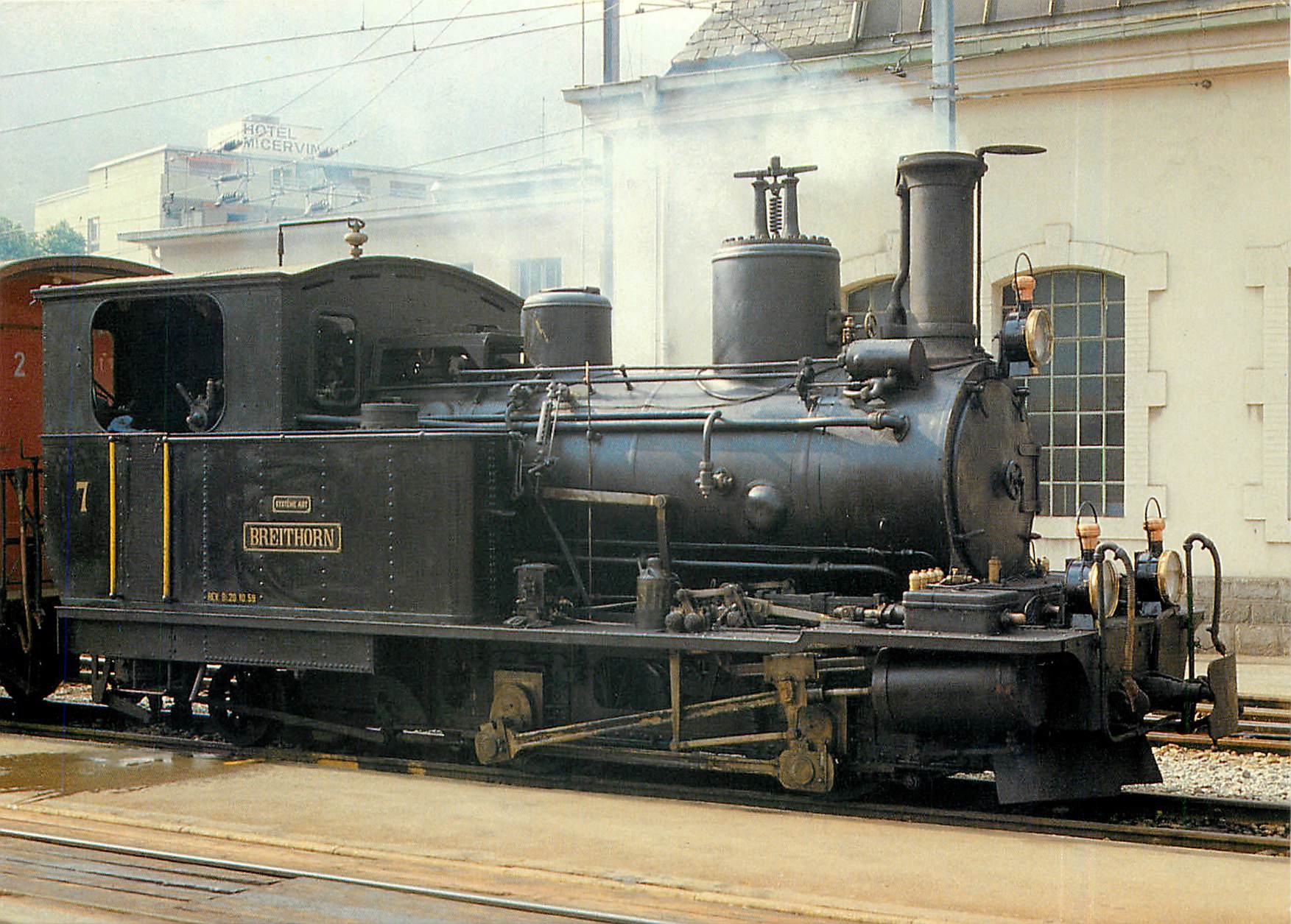 CPM Brig Visp Zermatt Bahn 