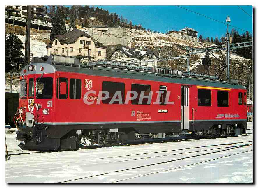 CPM Rhaetian Railway Electric Motor Coach 