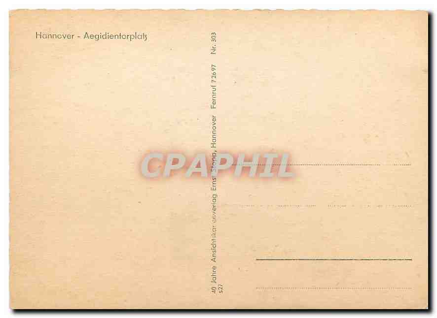 CPM Hannover  — Verso