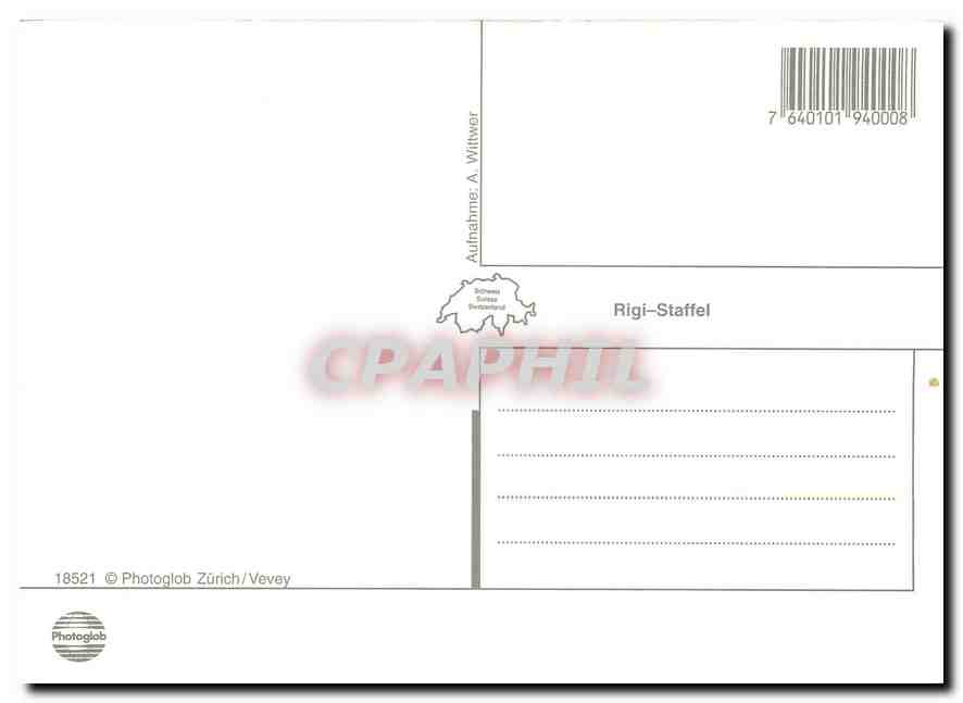 CPM Rigi Staffel  — Rückseite