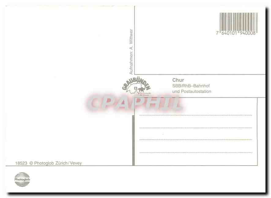 CPM Chur  — Rückseite