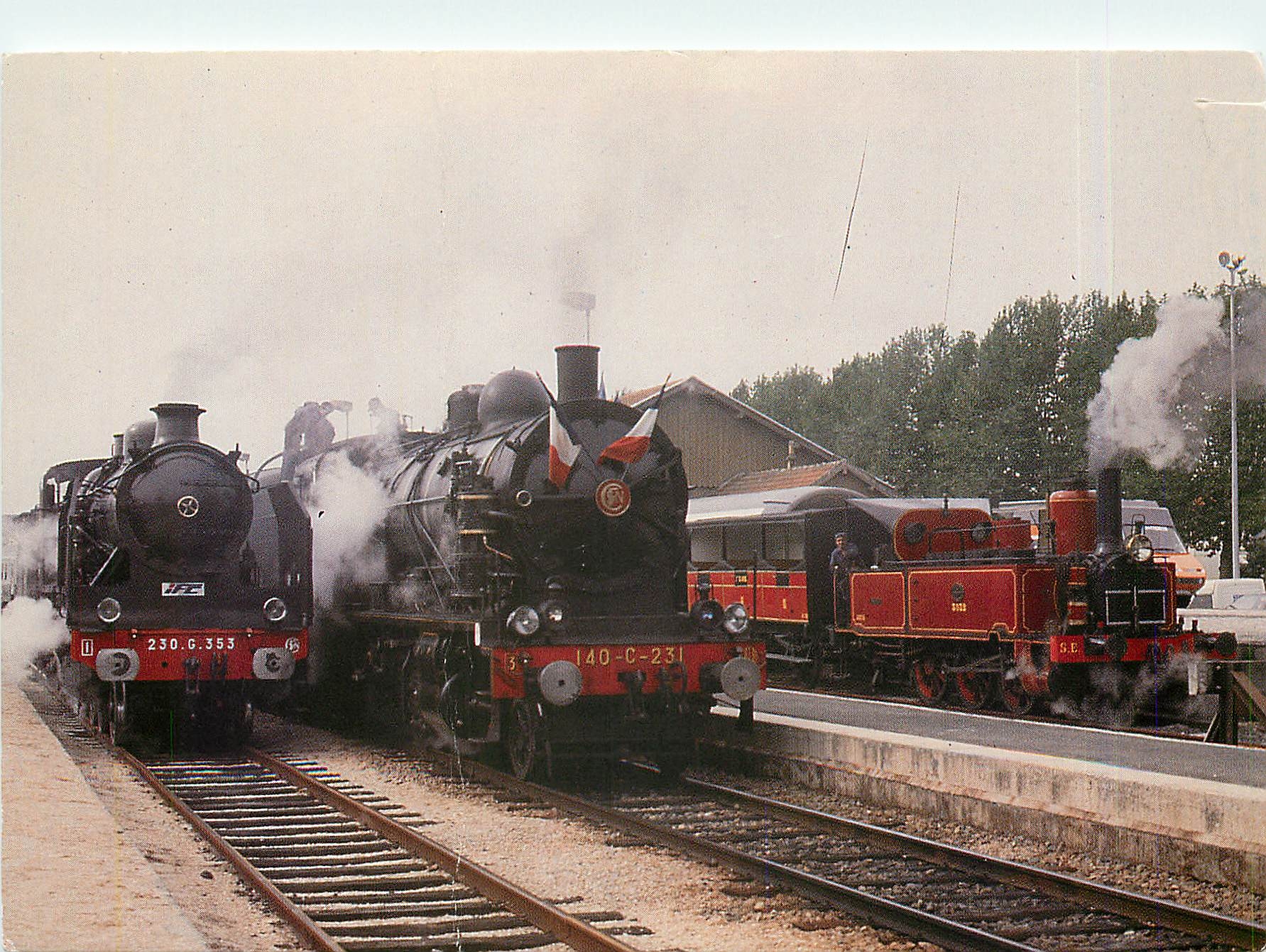 CPM A 36 Locomotive 140 C 231 de l'AJECTA