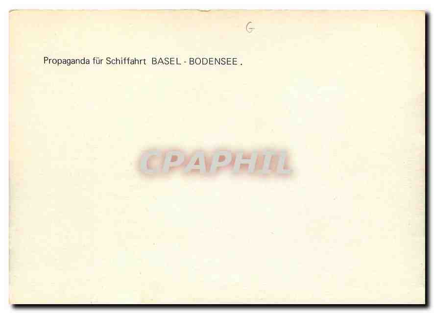 CPM Basel Bodensee  — Rückseite