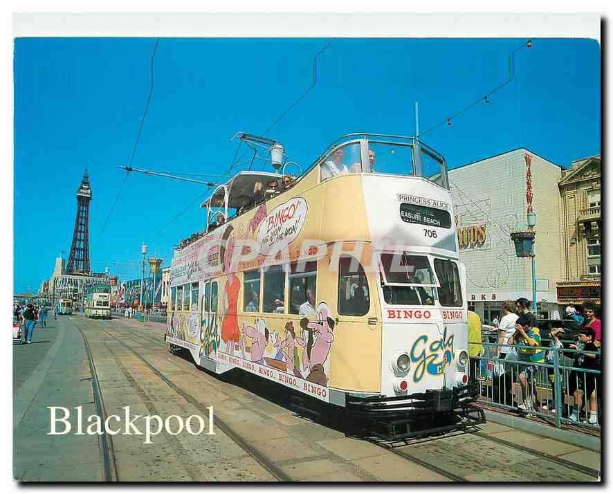 CPM Blackpool Tower and Tram 