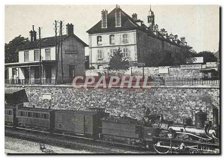 CPM Cercle Ouest Parisien d'Etudes Ferroviaires Gare de Mantes Station