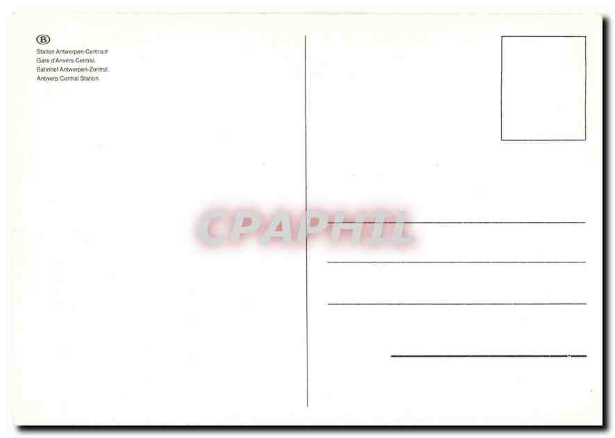 CPM DVZO Baretswil Suisse — Verso
