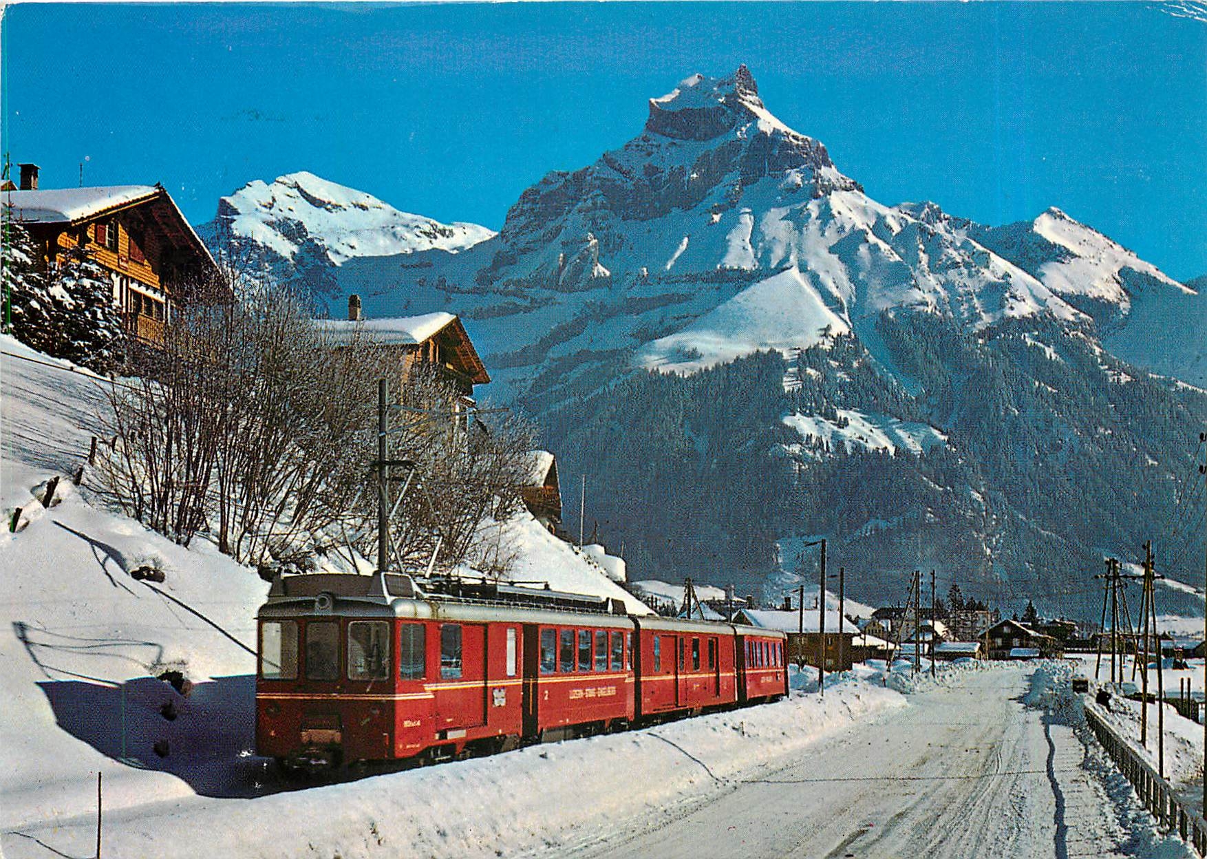 CPM Engelberg Luzern Stans Engelberg Bahn mit Hahnen