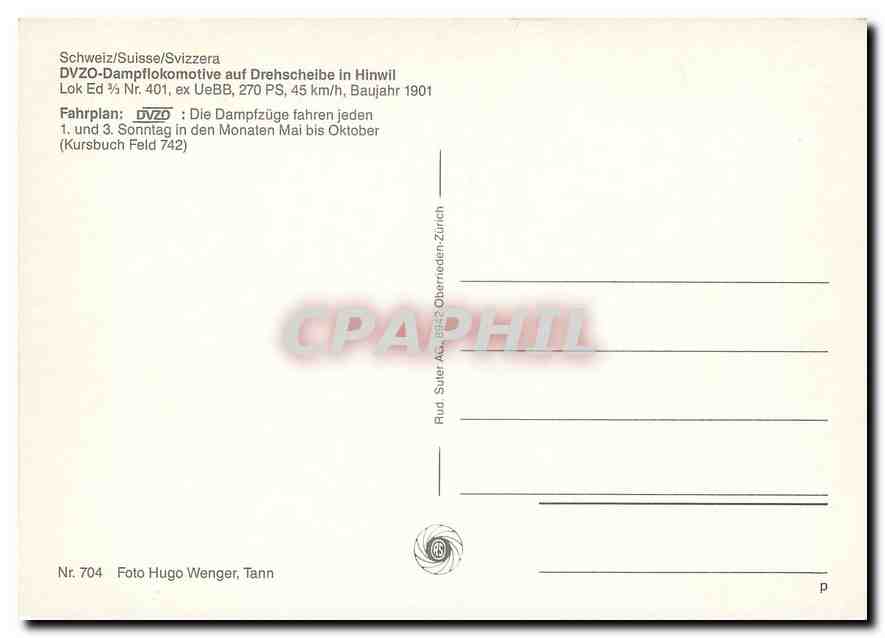 CPM DVZO — Rückseite