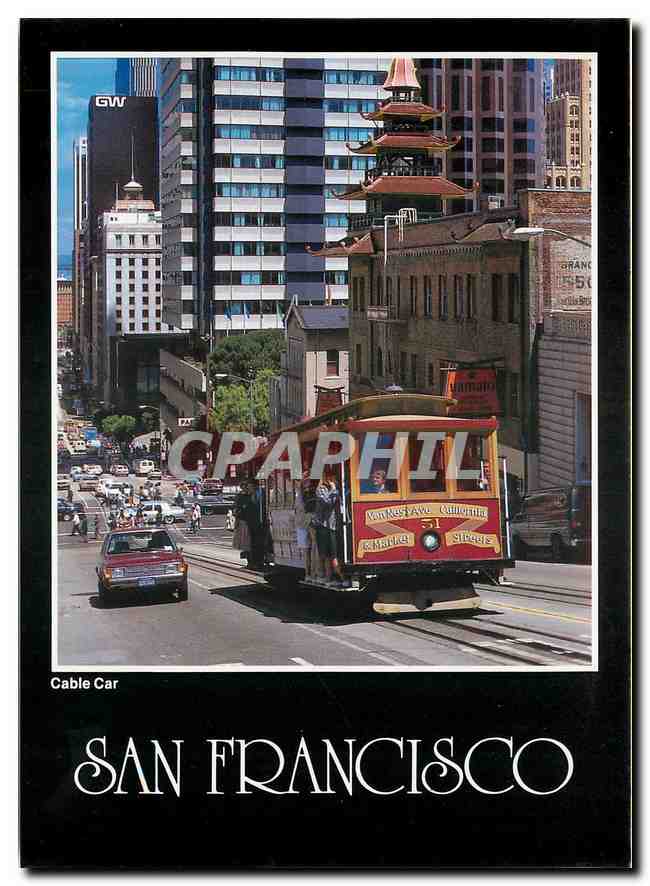 CPM Cable Car San Francisco 