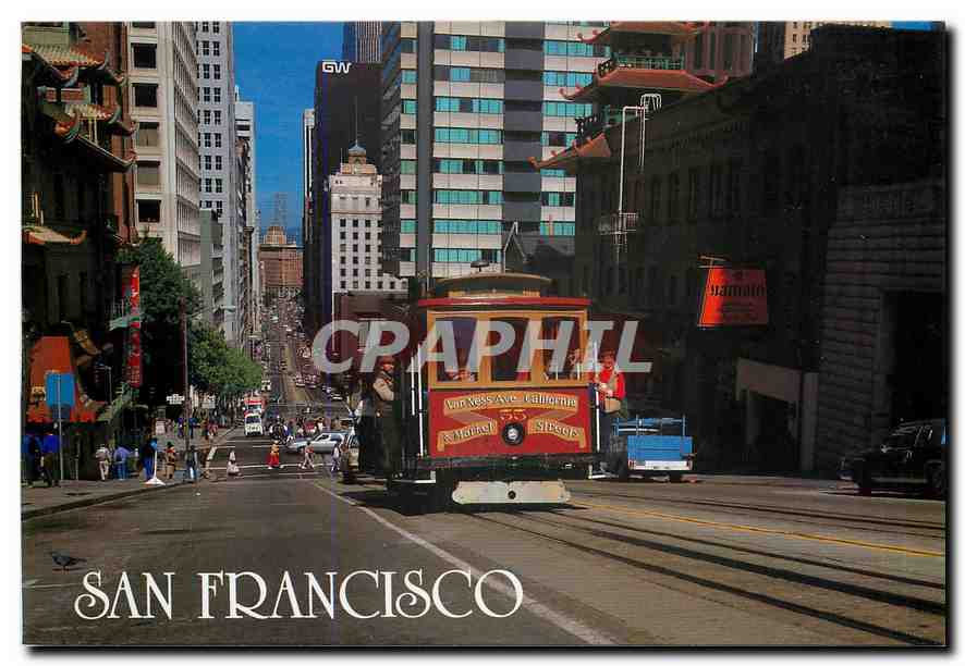 CPM San Francisco Cable Car 