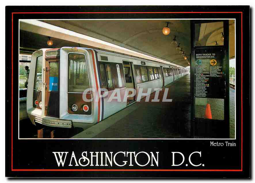 CPM Washington DC Metro Train 
