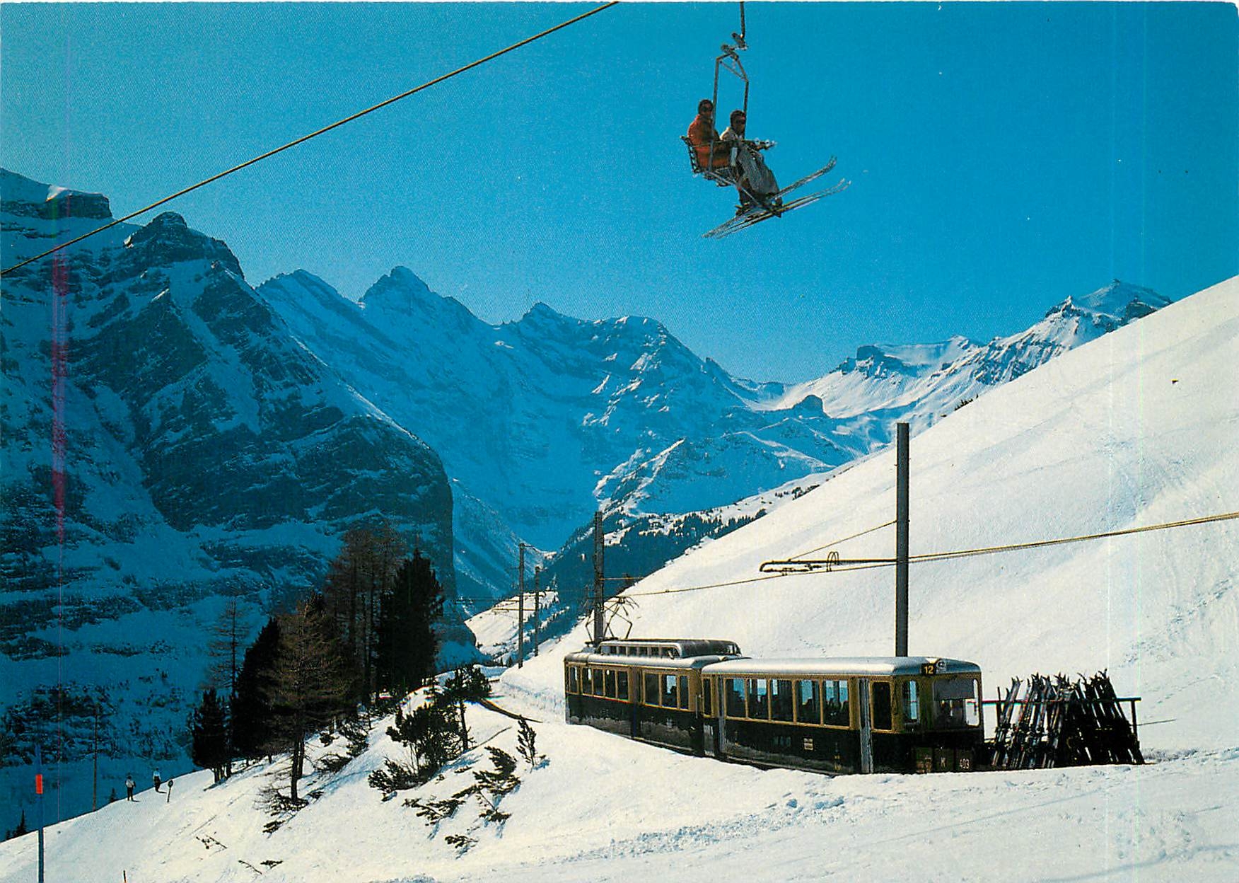 CPM Skigebiet Lauberhorn und Kleine Scheidegg mit Wengernalp Bahn