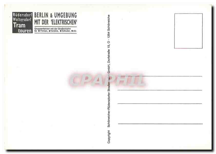 CPM Berlin — Rückseite