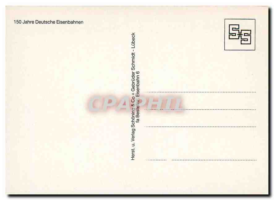 CPM Deutsche Eisenbahnen  — Verso