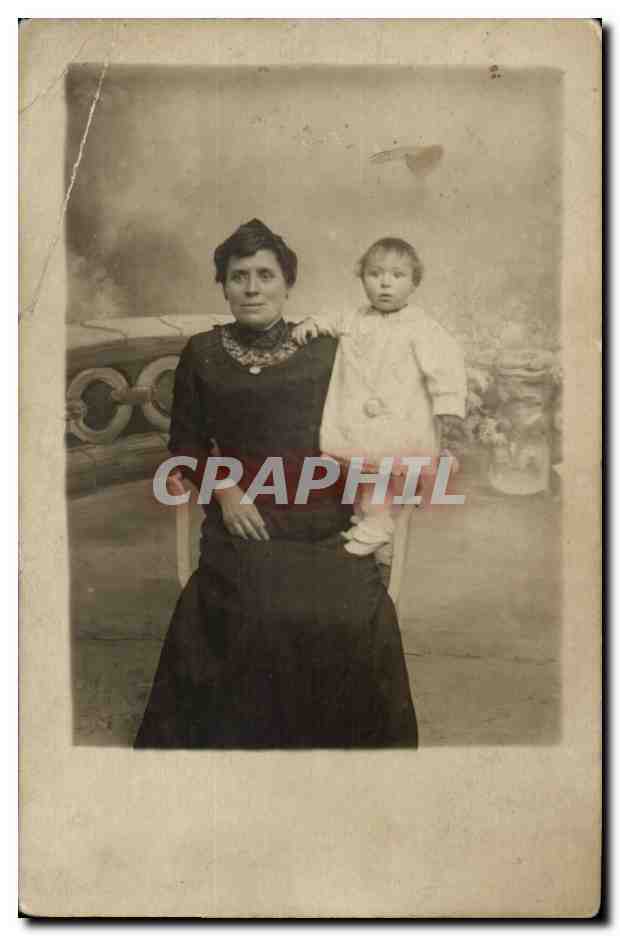 CPA Carte photo paris Enfant