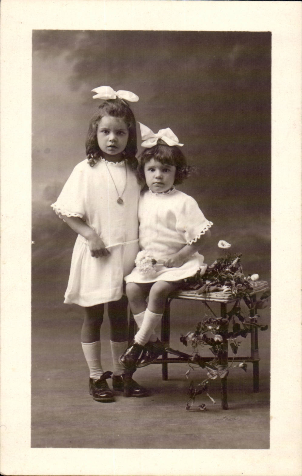 CPA Carte photo Enfants