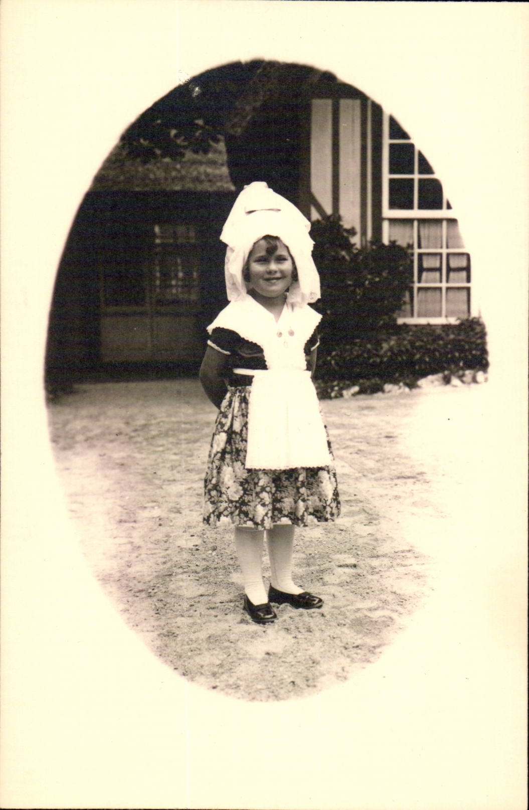 CPA Carte photo Enfant Alsace