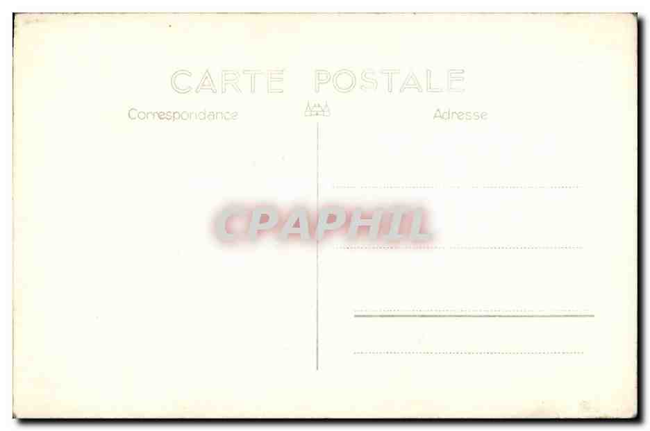 CPA Carte photo Femme Plage — Verso