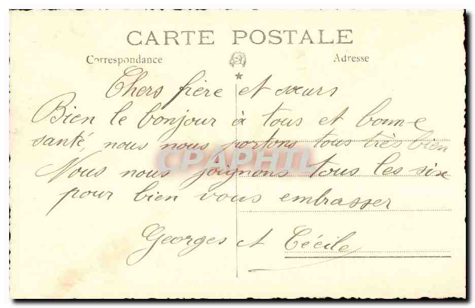 CPA Carte photo enfant Mariage — Rückseite