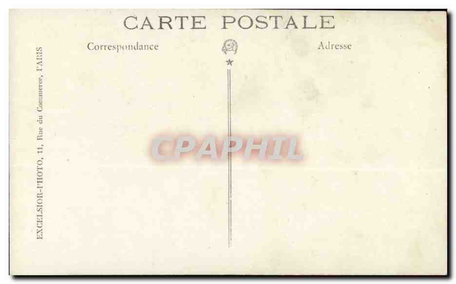 CPA Carte photo enfant bebe marin — Rückseite