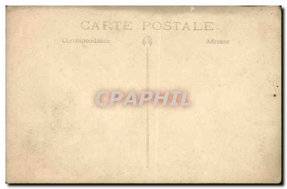 CPA Carte photo Enfants — Rückseite